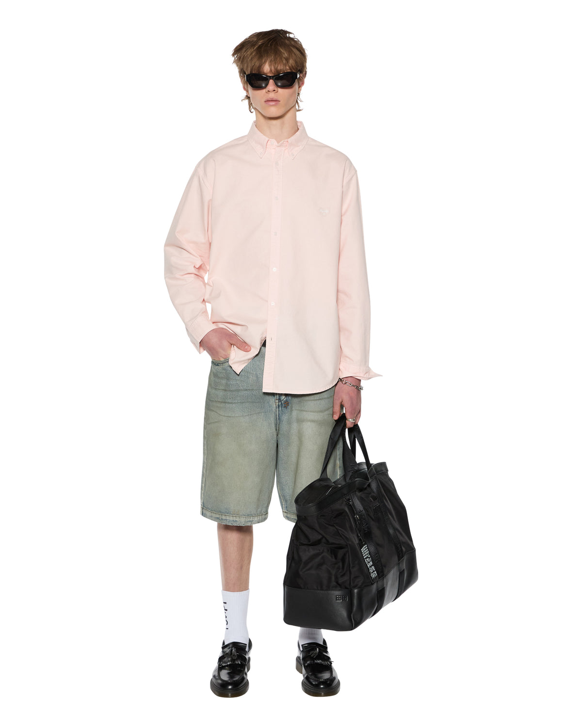 MENS KSIGNATURE BUTTON DOWN LS SHIRT FLOSS SHIRTS