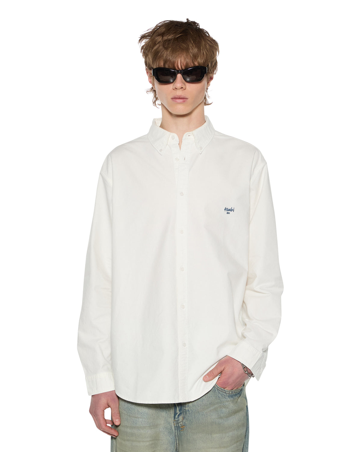 Mens Ksignature Button Down Ls Shirt White Shirts Mens Ksignature Button Down Ls Shirt White Shirts