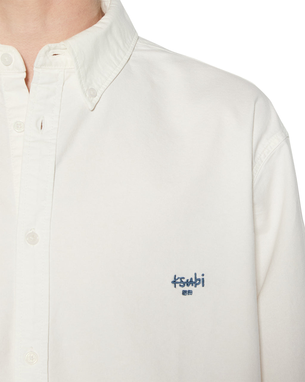 ksubi dress shirt Mens Ksignature Button Down Ls Shirt White Shirts