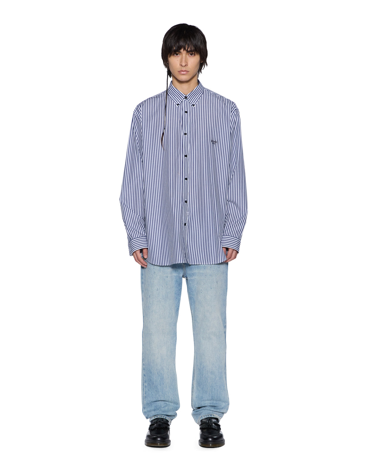 KSIGNATURE LS SHIRT WHITE STRIPE