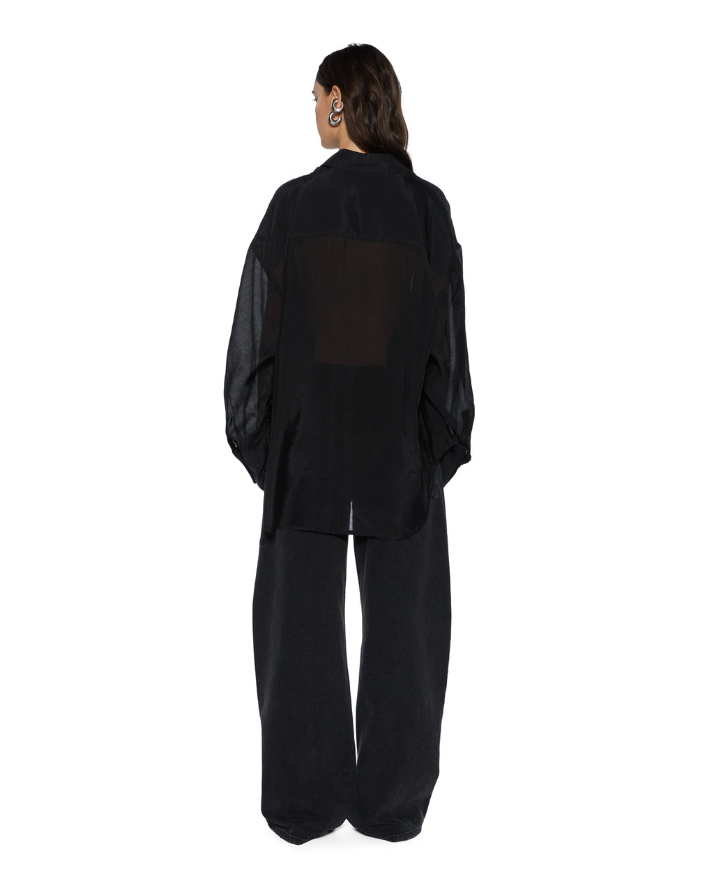 WOMENS LABELS ASTRA LS SHIRT BLACK SHIRTS
