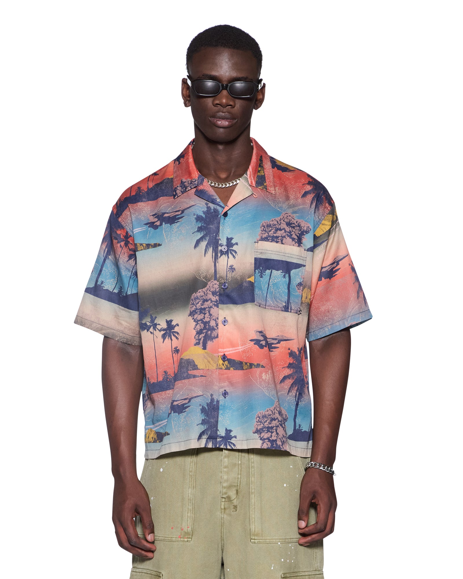 Mens Mauna Loa Ss Diner Shirt Multi Shirts | Ksubi ++