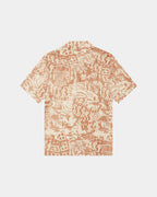 Mens Mills Ikon Resort Ss Shirt Multi Regular Shirts - Multi Colour