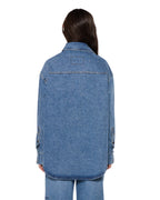 WOMENS OVERSIZED LS SHIRT KRYSTAL KOMET SHIRTS