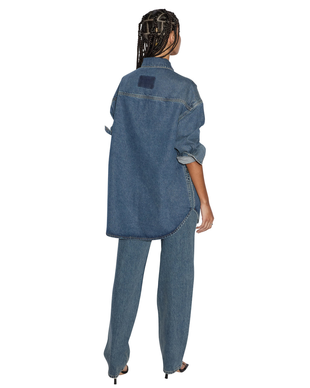 WOMENS OVERSIZED LS SHIRT SUBWAY SHIRTS