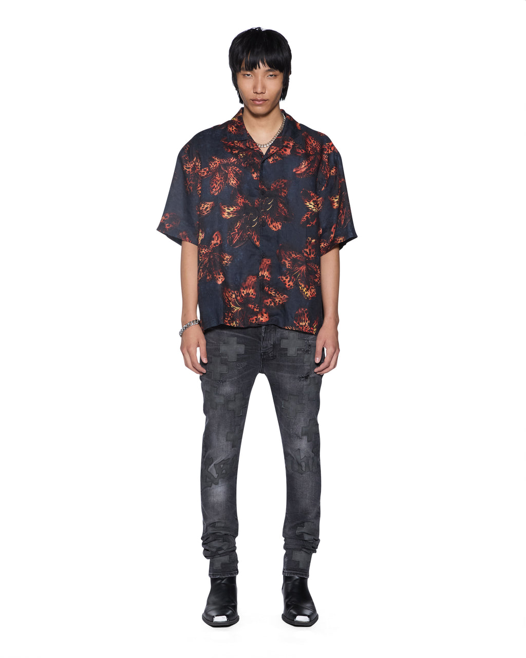 MENS PALAZZO DINER SS SHIRT MULTI SHIRTS