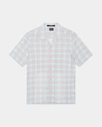 Mens Plus Resort Ss Shirt Paradise Regular Shirts - Multi Colour