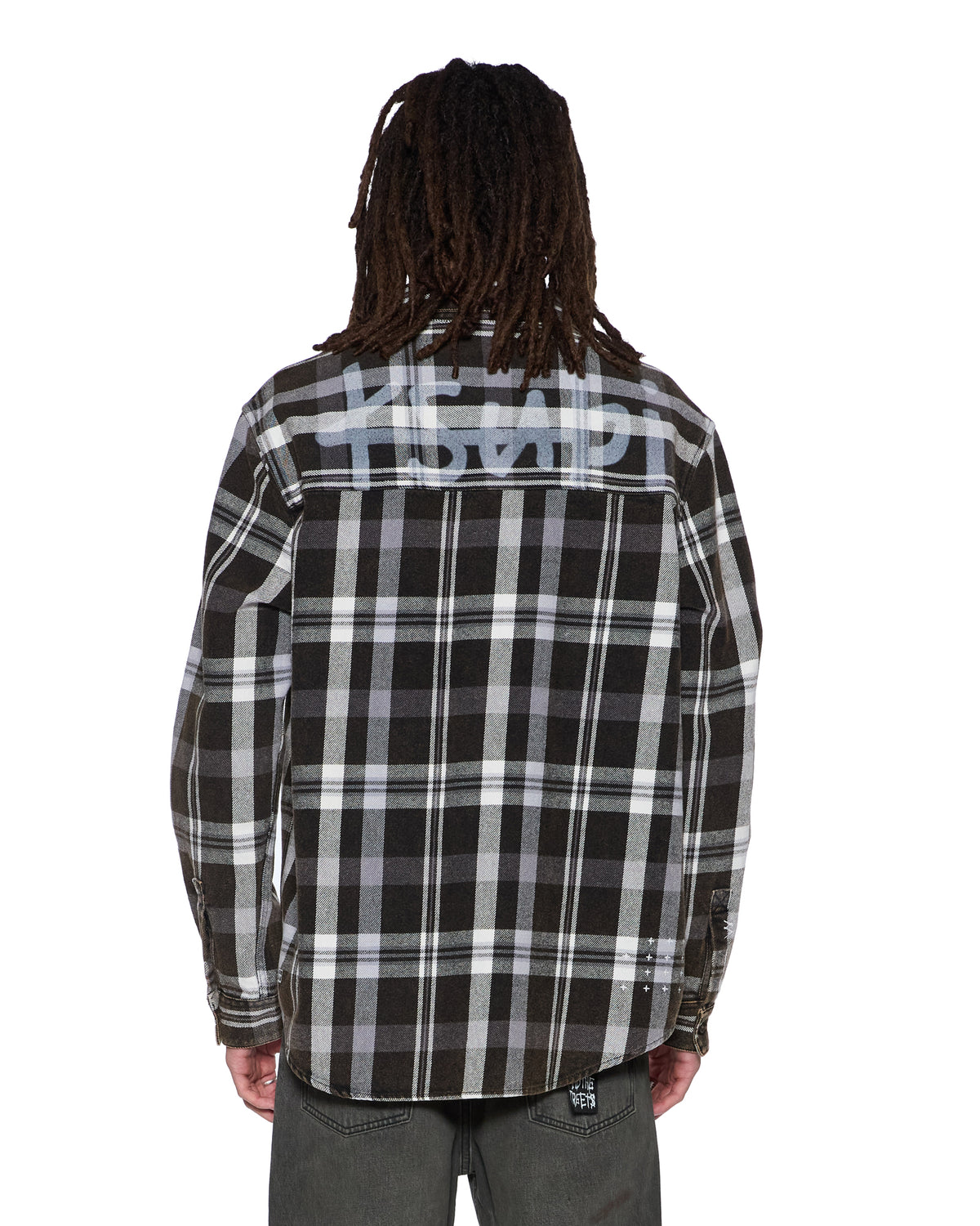 ROSEBOWL LS SHIRT 1999 BLACK CHECK