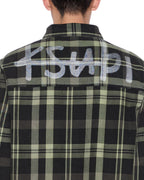 Mens Rosebowl Ls Shirt 1999 Khaki Check Regular Shirts - Multi Colour