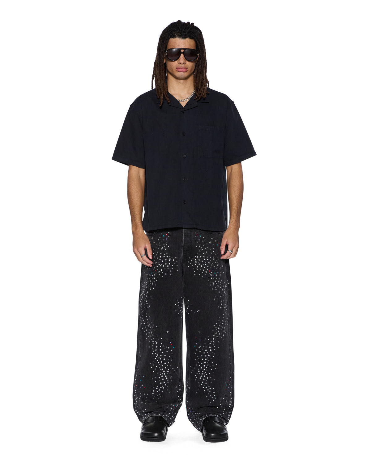 SERPENT DINER SS SHIRT BLACK