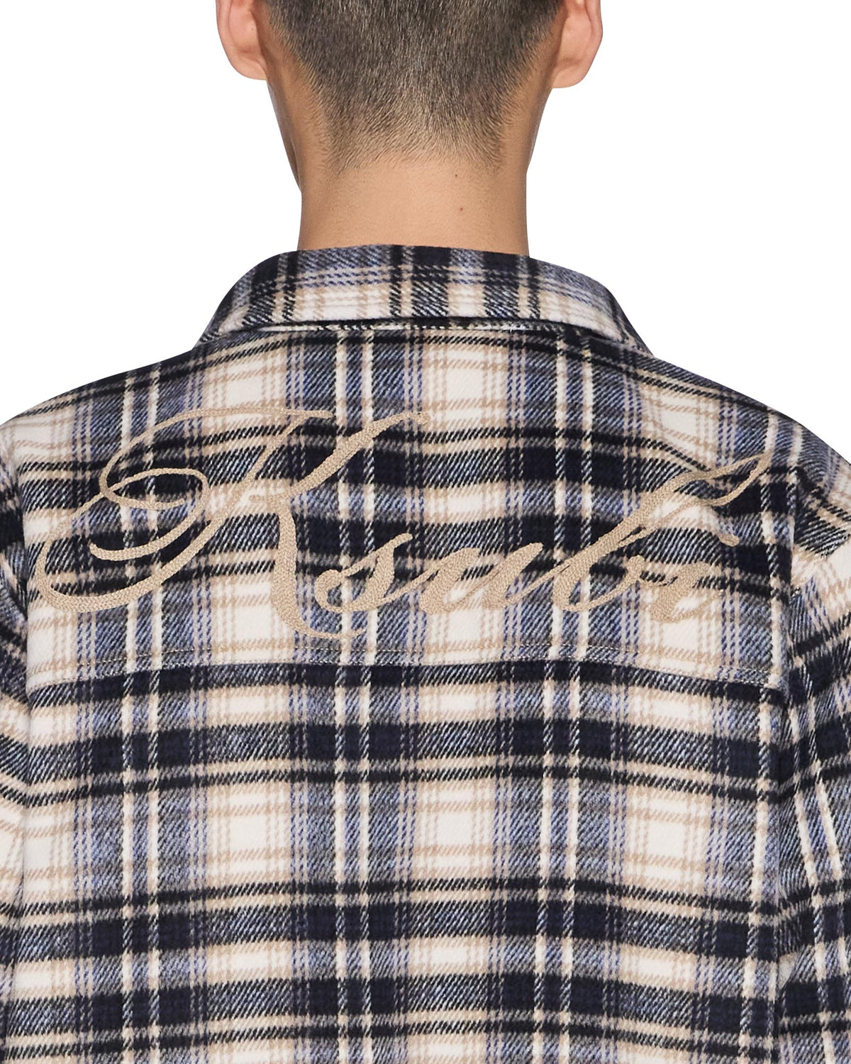 Mens Signed Rosebowl Ls Shirt K-dip Blue Relaxed Shirts - Navy