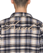 Mens Signed Rosebowl Ls Shirt K-dip Blue Relaxed Shirts - Navy