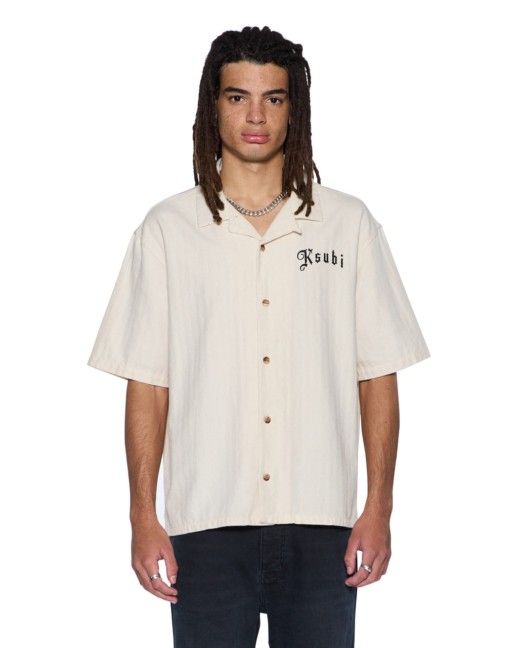 MENS TRUCKSTOP DINER SS SHIRT NATURAL SHIRTS