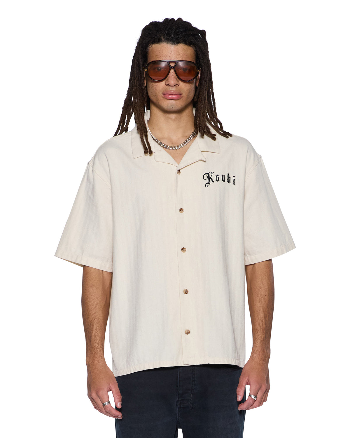 MENS TRUCKSTOP DINER SS SHIRT NATURAL SHIRTS