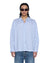 MENS  LANLEY LS SHIRT OCEAN STRIPE REGULAR SHIRTS