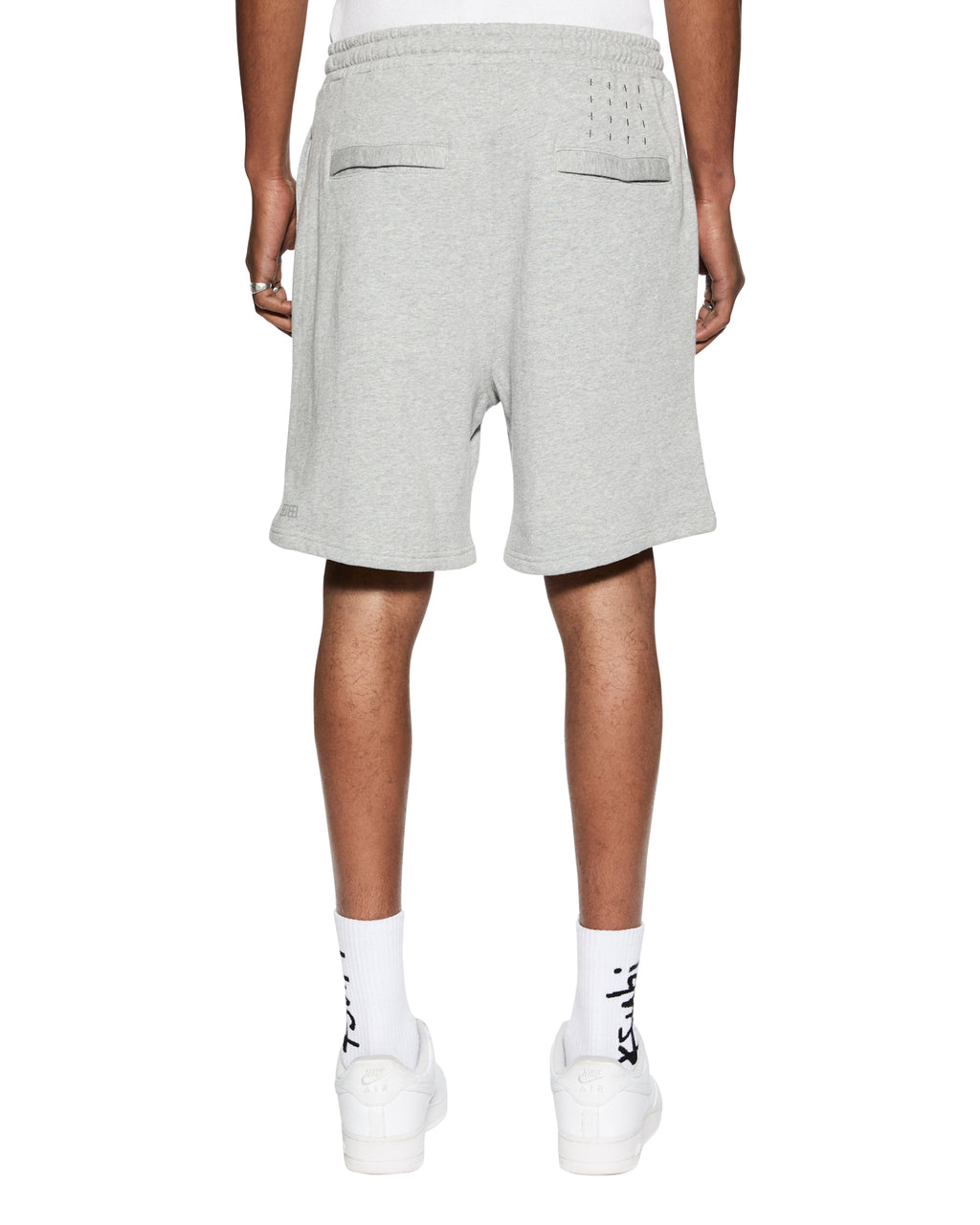Mens 4 X 4 Trak Short Grey Marle Slim Walkshorts - Grey