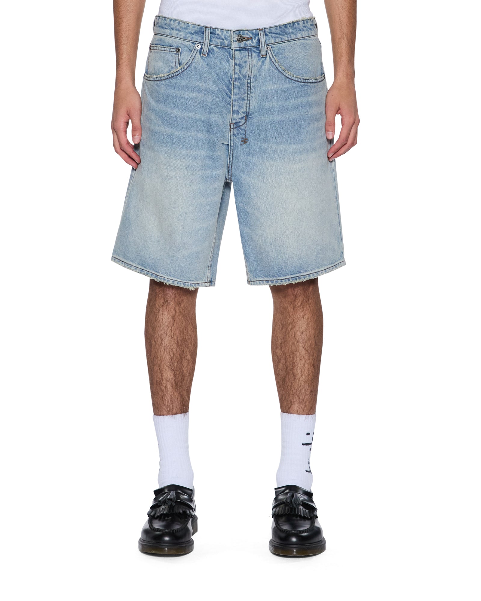 MENS ANTI SHORT SCATTER BLUE RELAXED WALKSHORTS
