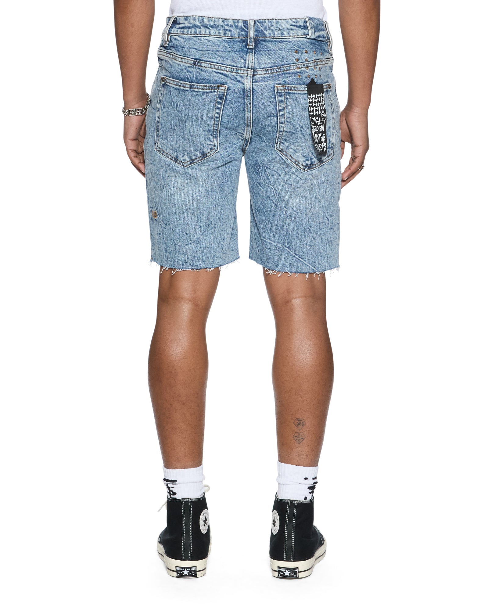 Mens Chopper Short Public Blue Walkshorts | Ksubi ++