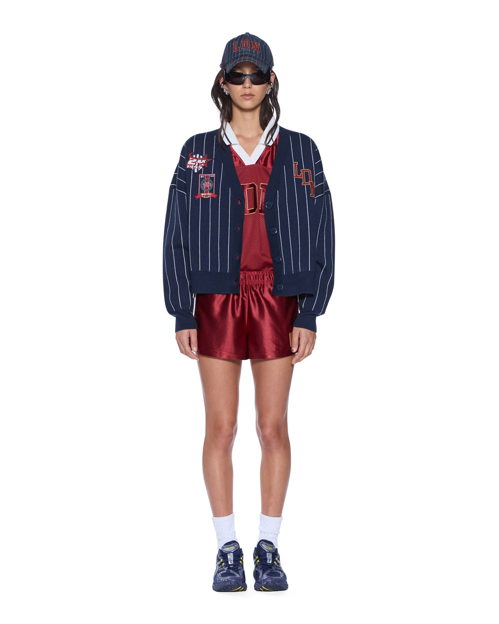 Womens Derby Short Garnet Relaxed Walkshorts - Burgundy