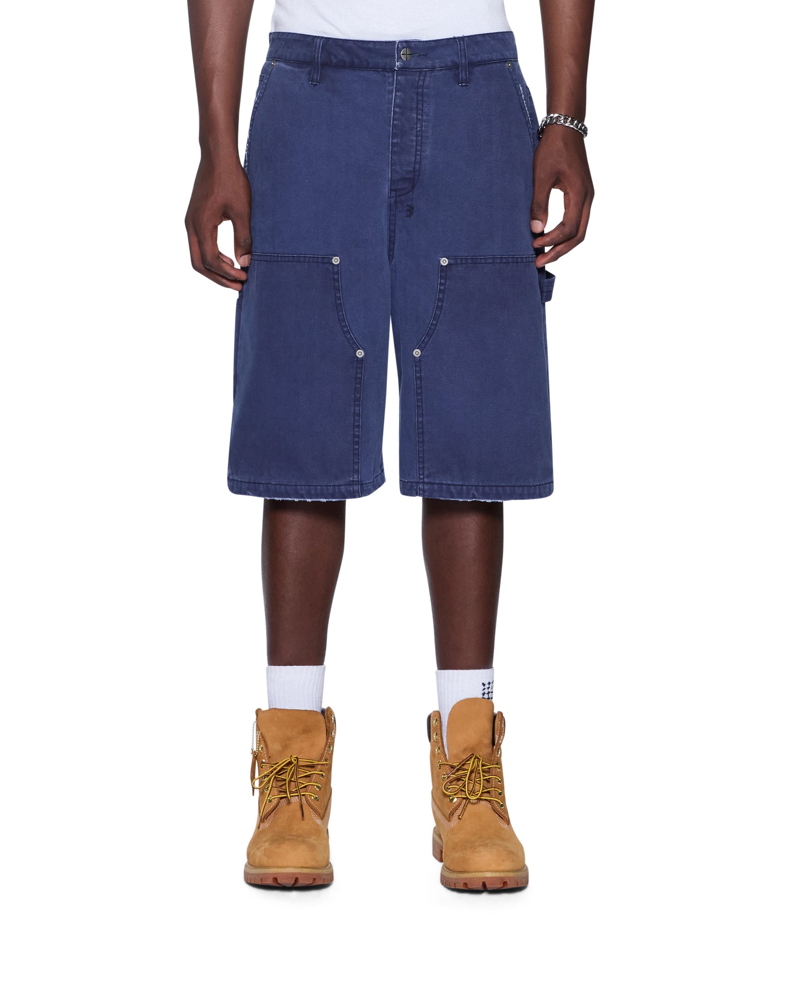 Mens Drill Maxx Operator Short Navy Walkshorts | Ksubi ++