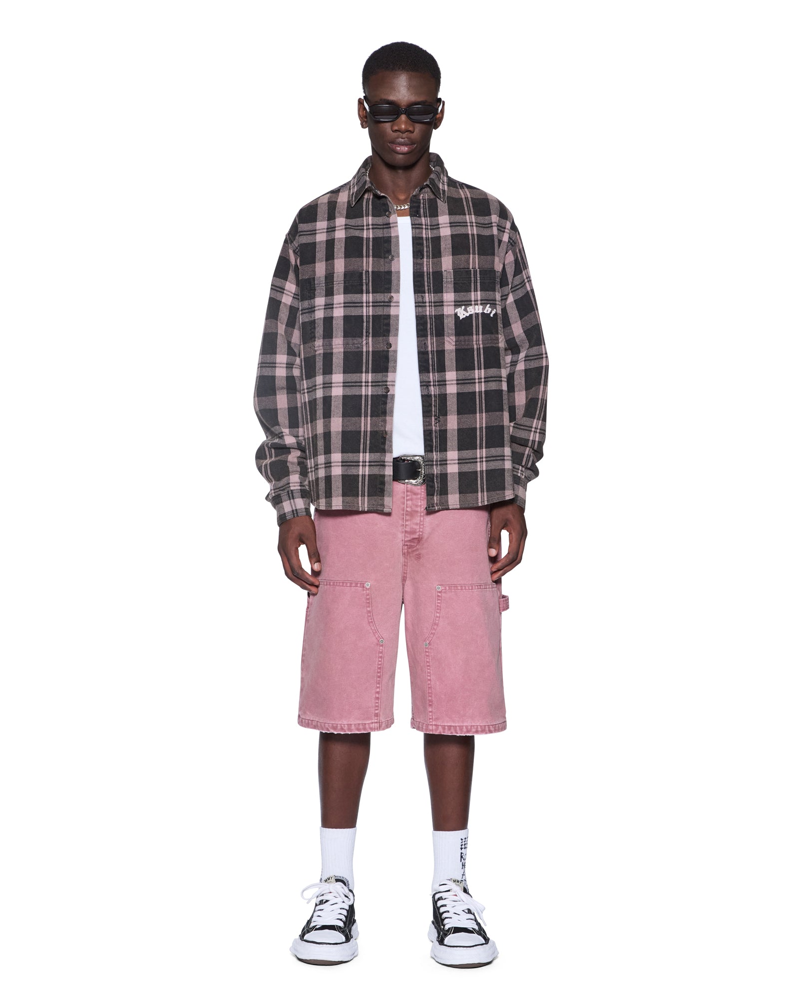 Mens Drill Maxx Operator Short Plum Walkshorts | Ksubi ++