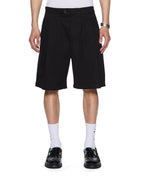 Mens Gatz Short Black Relaxed Walkshorts - Black