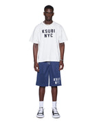 Mens K-lock Nyc Mesh Roll Short Navy Relaxed Walkshorts - Navy