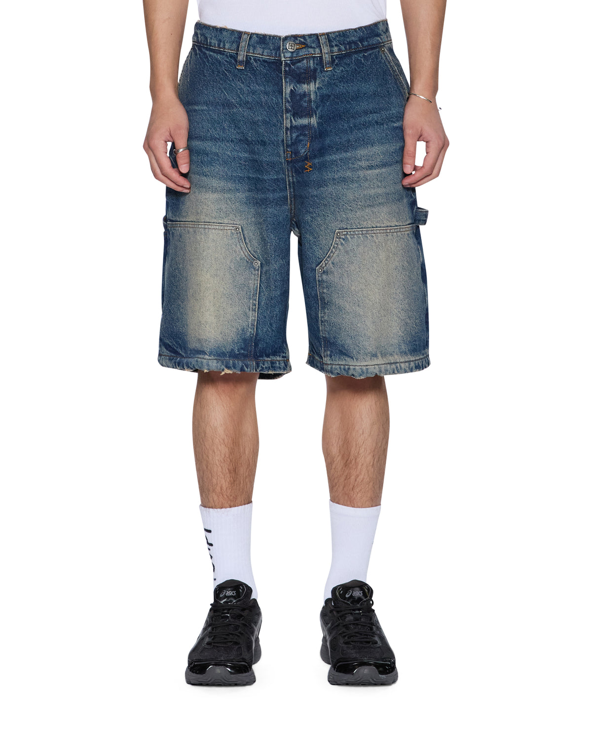 Mens Maxx Operator Short Rodeo Blue Relaxed Walkshorts - Denim