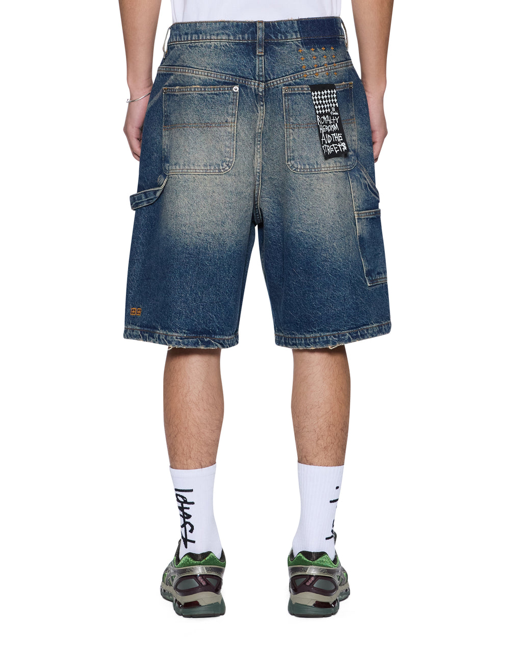 Mens Maxx Operator Short Rodeo Blue Relaxed Walkshorts - Denim