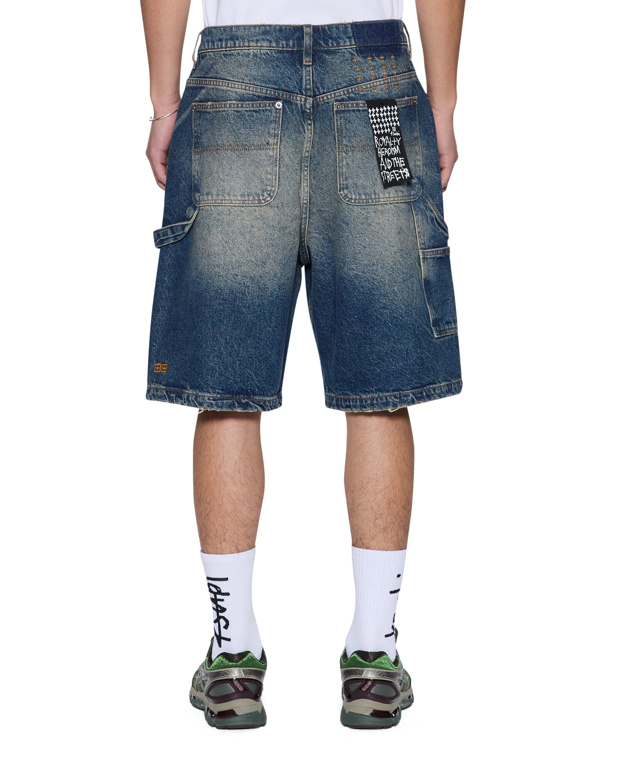 Mens Maxx Operator Short Rodeo Blue Relaxed Walkshorts - Denim