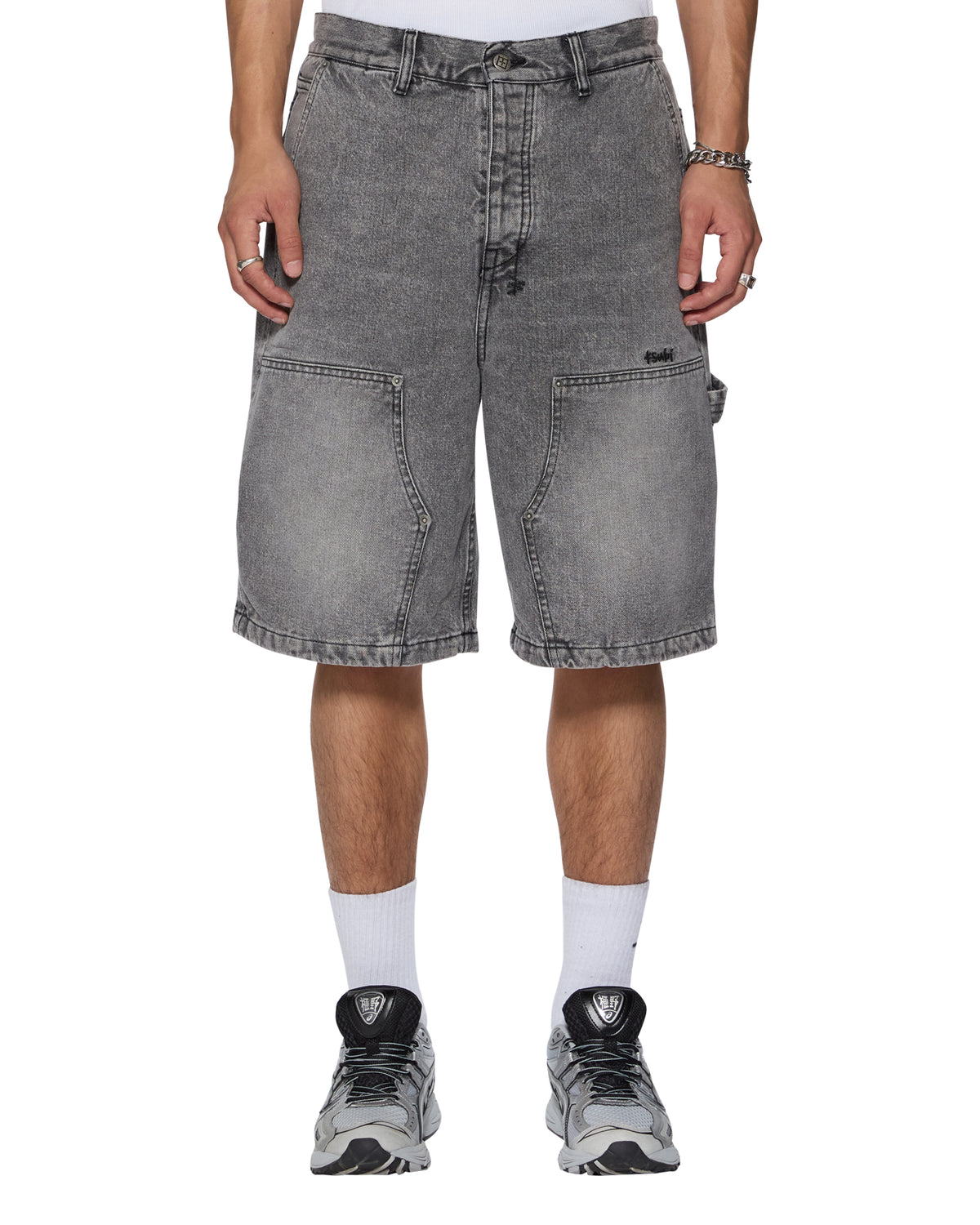 Mens Maxx Operator Short Smoke Relaxed Walkshorts - Grey