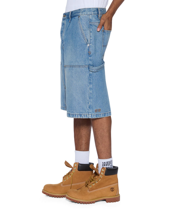 Ksubi Maxx Operator デニムショートパンツ 34 Mens Maxx Short Punk Blue Walkshorts | Ksubi ++
