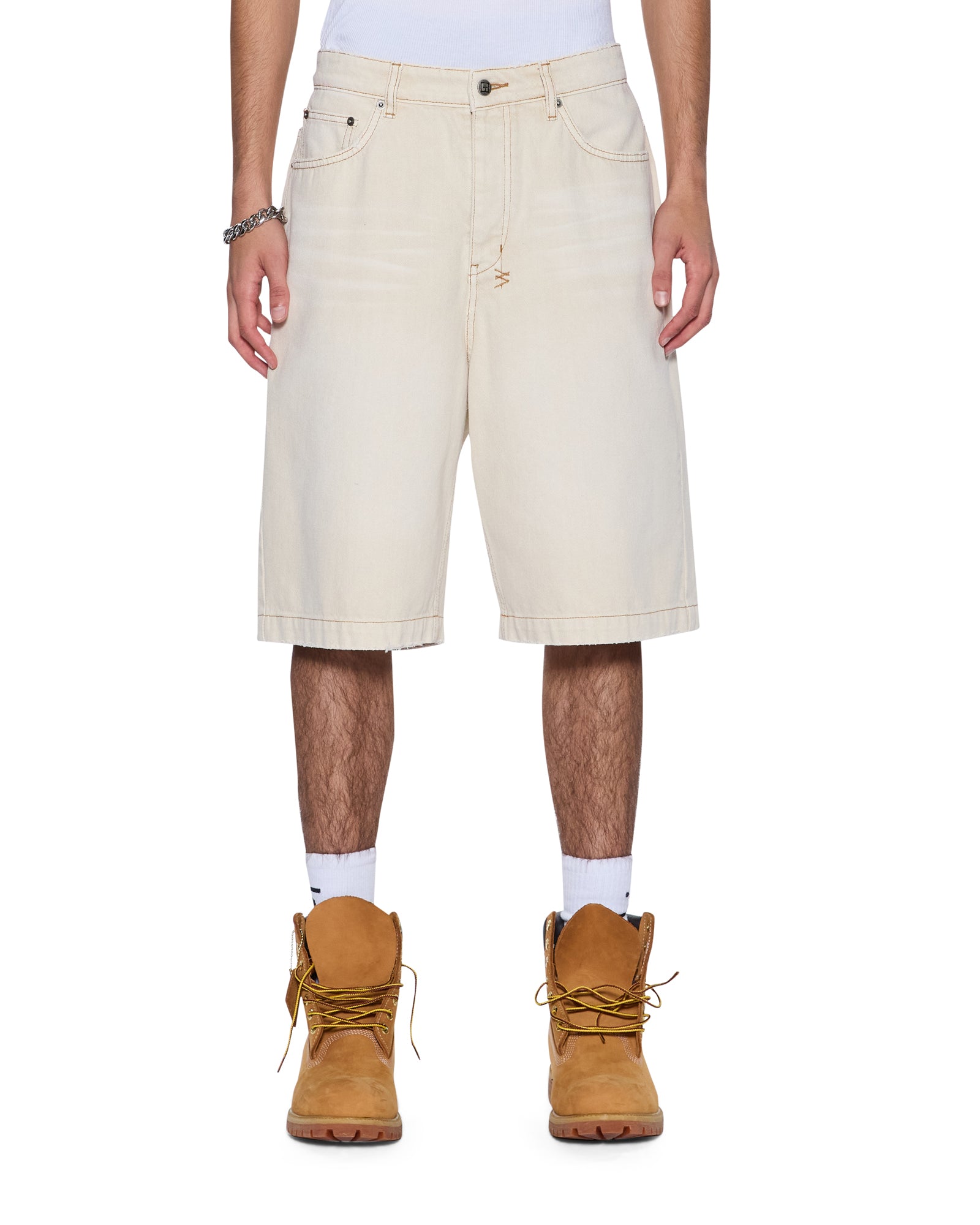 MENS MAXX SHORT IVORY RELAXED WALKSHORTS