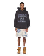 Mens Pitt Lane Life Short Printed Relaxed Walkshorts - Multi Colour