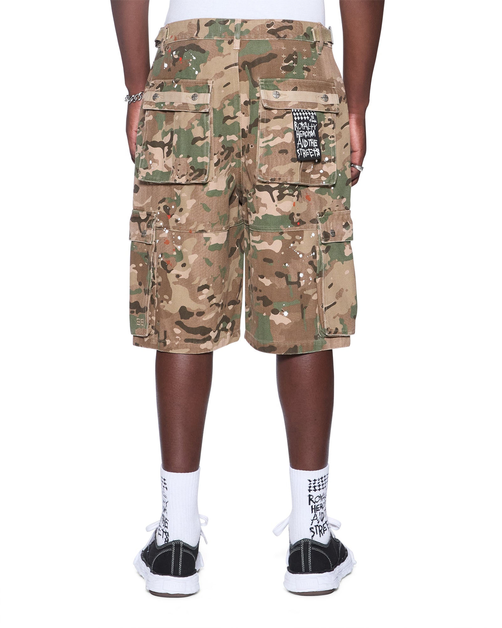 Mens Trooper Cargo Short Woodland Walkshorts | Ksubi ++