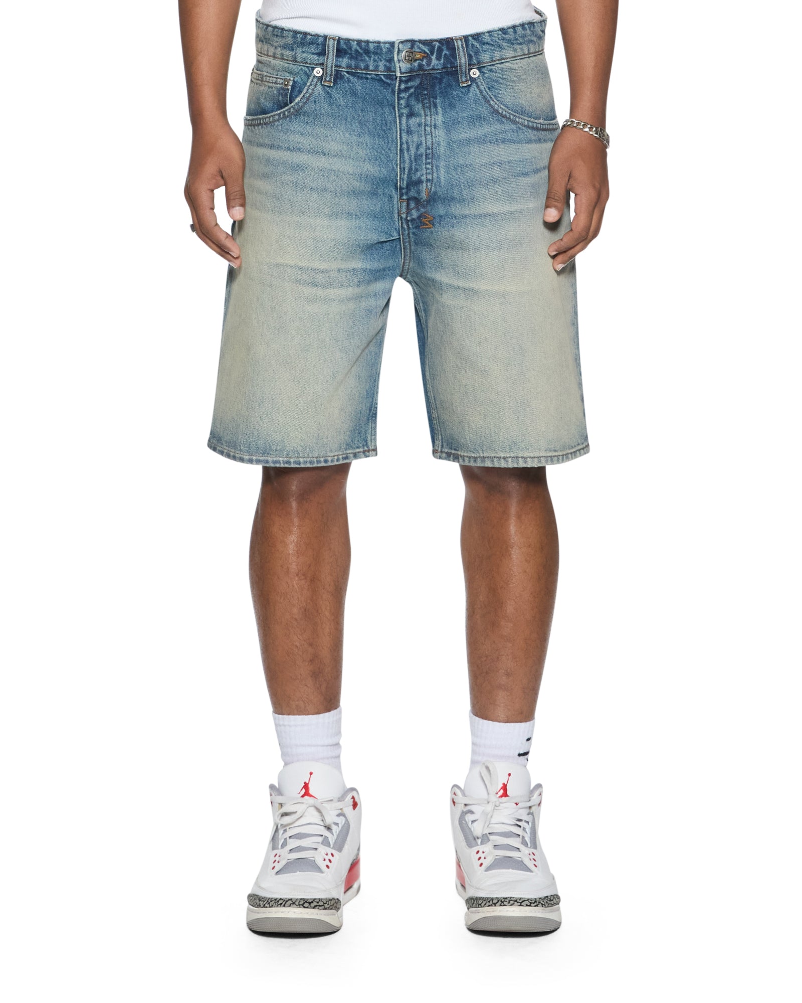 Mens Anti K Short Portland Blue Walkshorts | Ksubi ++