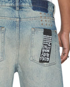 MENS ANTI K SHORT PORTLAND BLUE WALKSHORTS