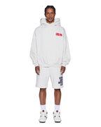 Mens Club Trak Short Snow Marle Regular Walkshorts - Grey