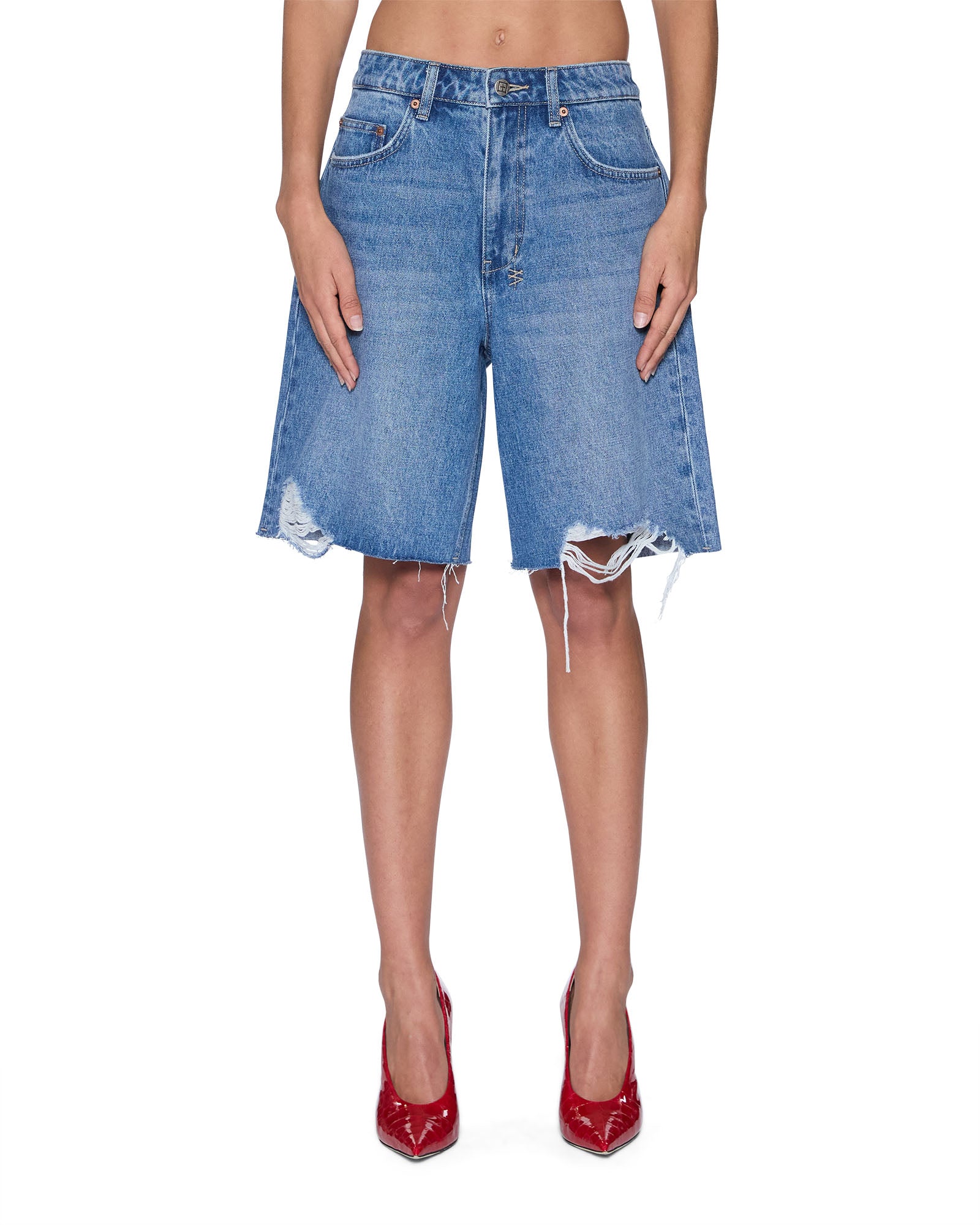 Womens Empire Short Frenchie Blue Walkshorts | Ksubi ++