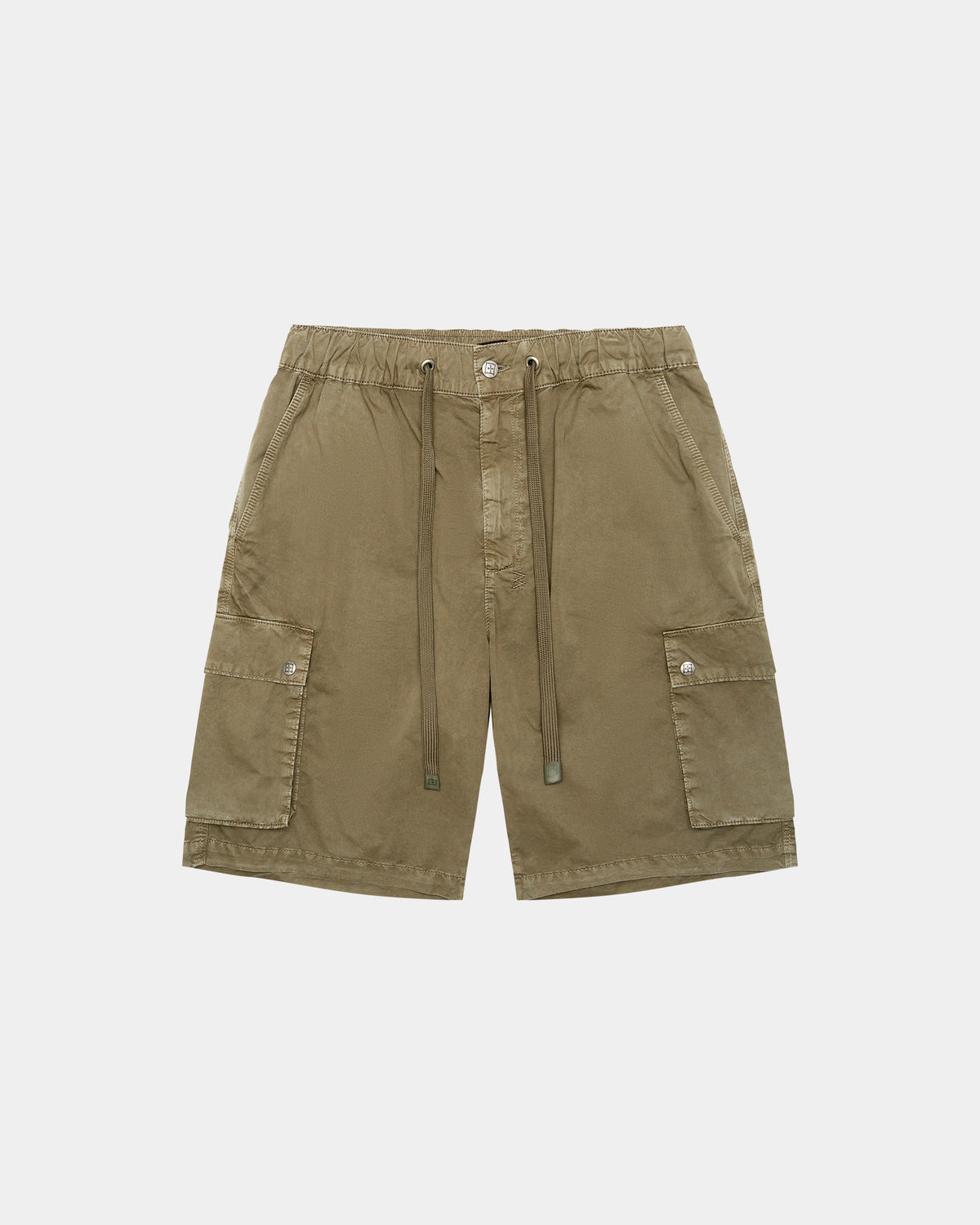 Mens Krush Cargo Short Army Fade Regular Walkshorts - Green