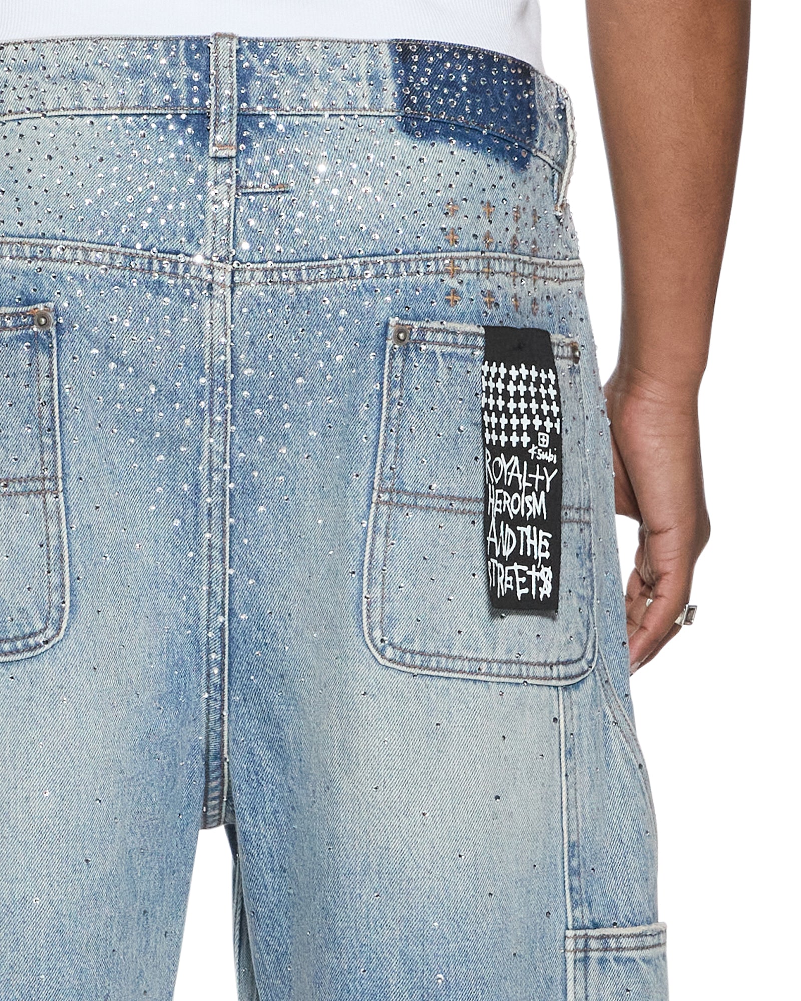 Mens Maxx Operator Short Duke Crystal Walkshorts | Ksubi ++