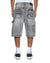 MENS  MAXX OPERATOR SHORT KONKRETE CRYSTAL RELAXED WALKSHORTS