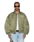 STAY UP 4EVA BOMBER JACKET KHAKI