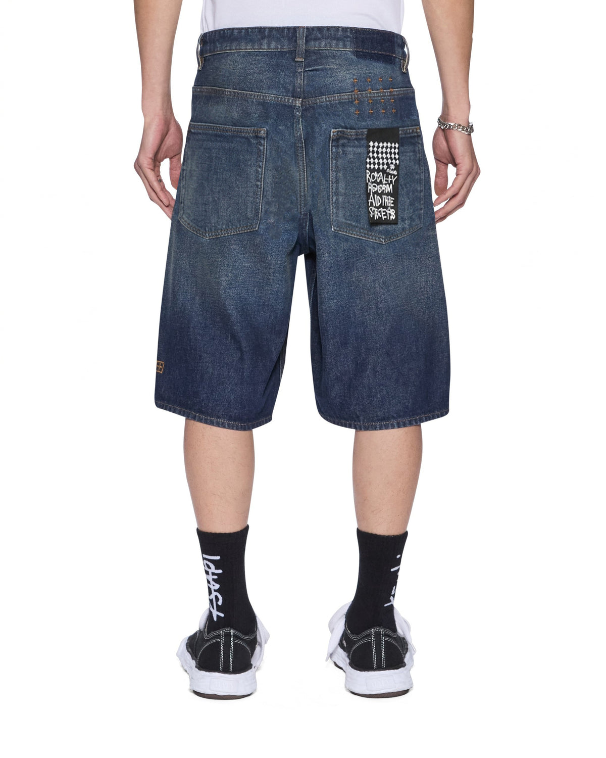 Mens Maxx Short K-dip Blue Relaxed Walkshorts - Denim