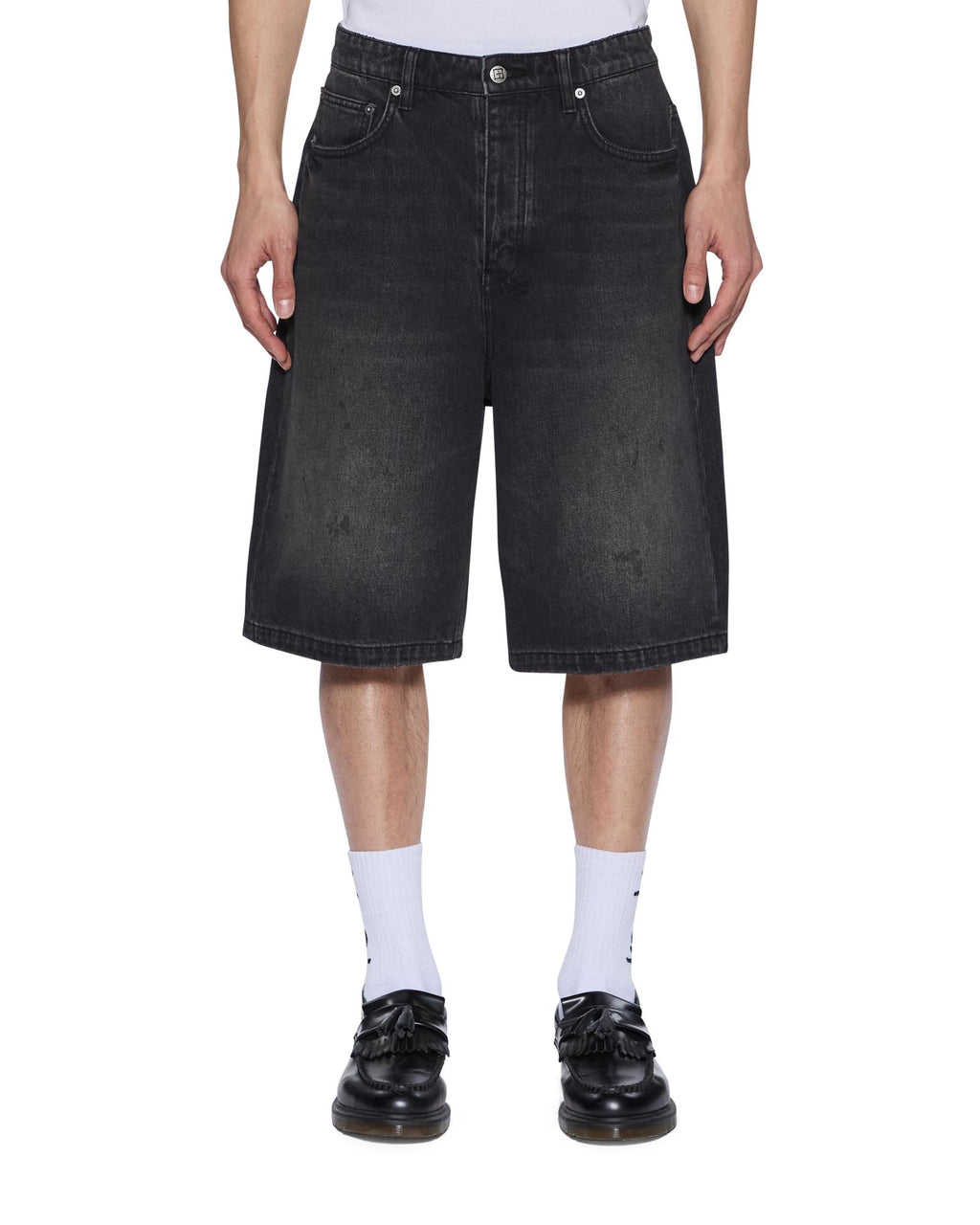 Mens Maxx Short Krude Relaxed Walkshorts - Grey
