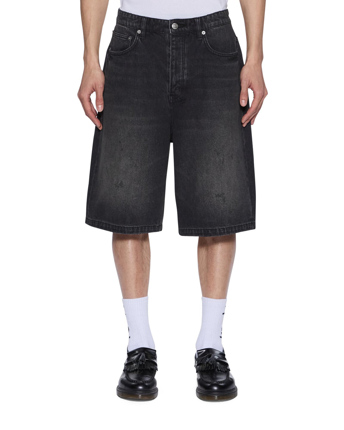 Mens Maxx Short Krude Relaxed Walkshorts - Grey