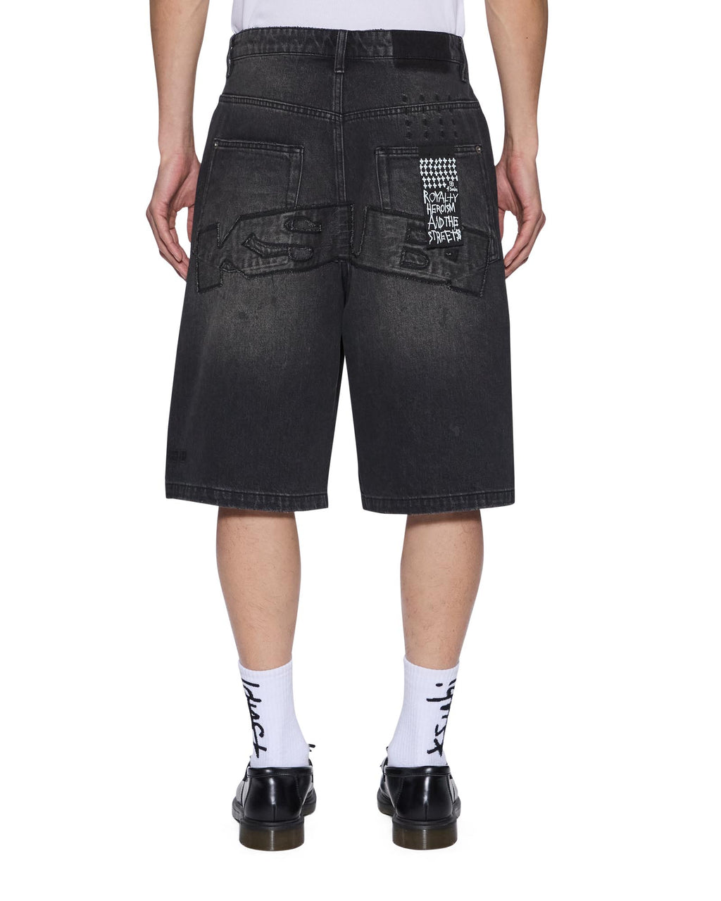 Mens Maxx Short Krude Relaxed Walkshorts - Grey