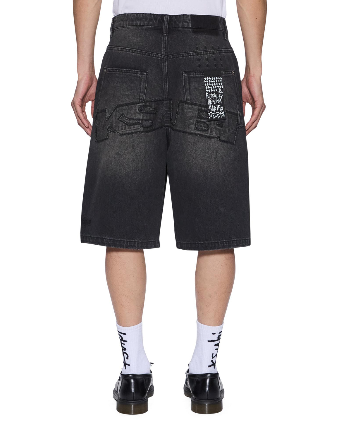 Mens Maxx Short Krude Relaxed Walkshorts - Grey