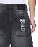 MENS MAXX OPERATOR SHORT ASHER BLACK WALKSHORTS