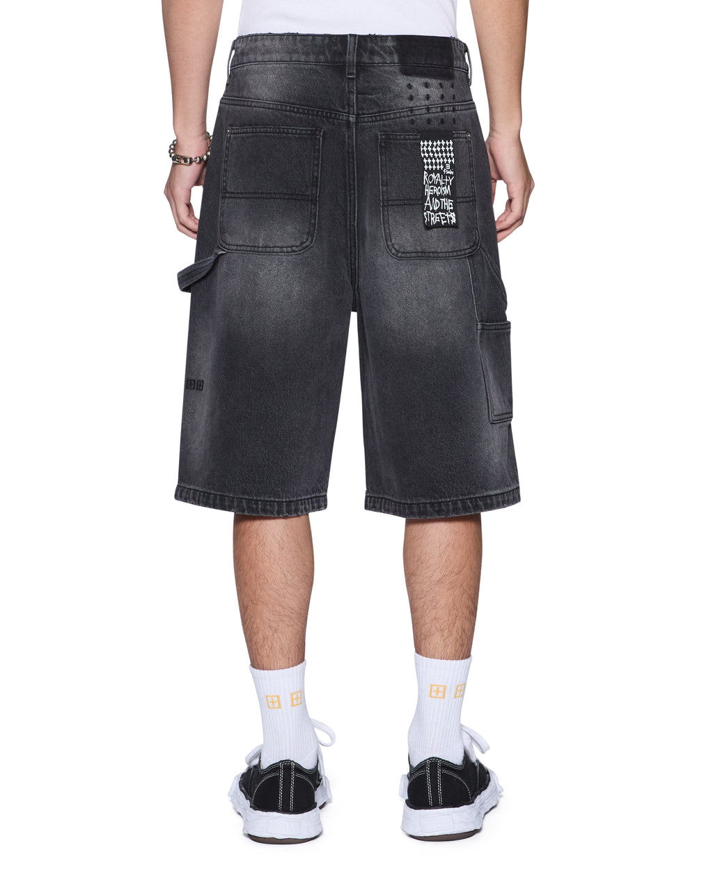 MENS MAXX OPERATOR SHORT ASHER BLACK WALKSHORTS